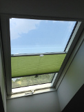 Plisy do okna dachowego producent SG system montaż Cieszyn